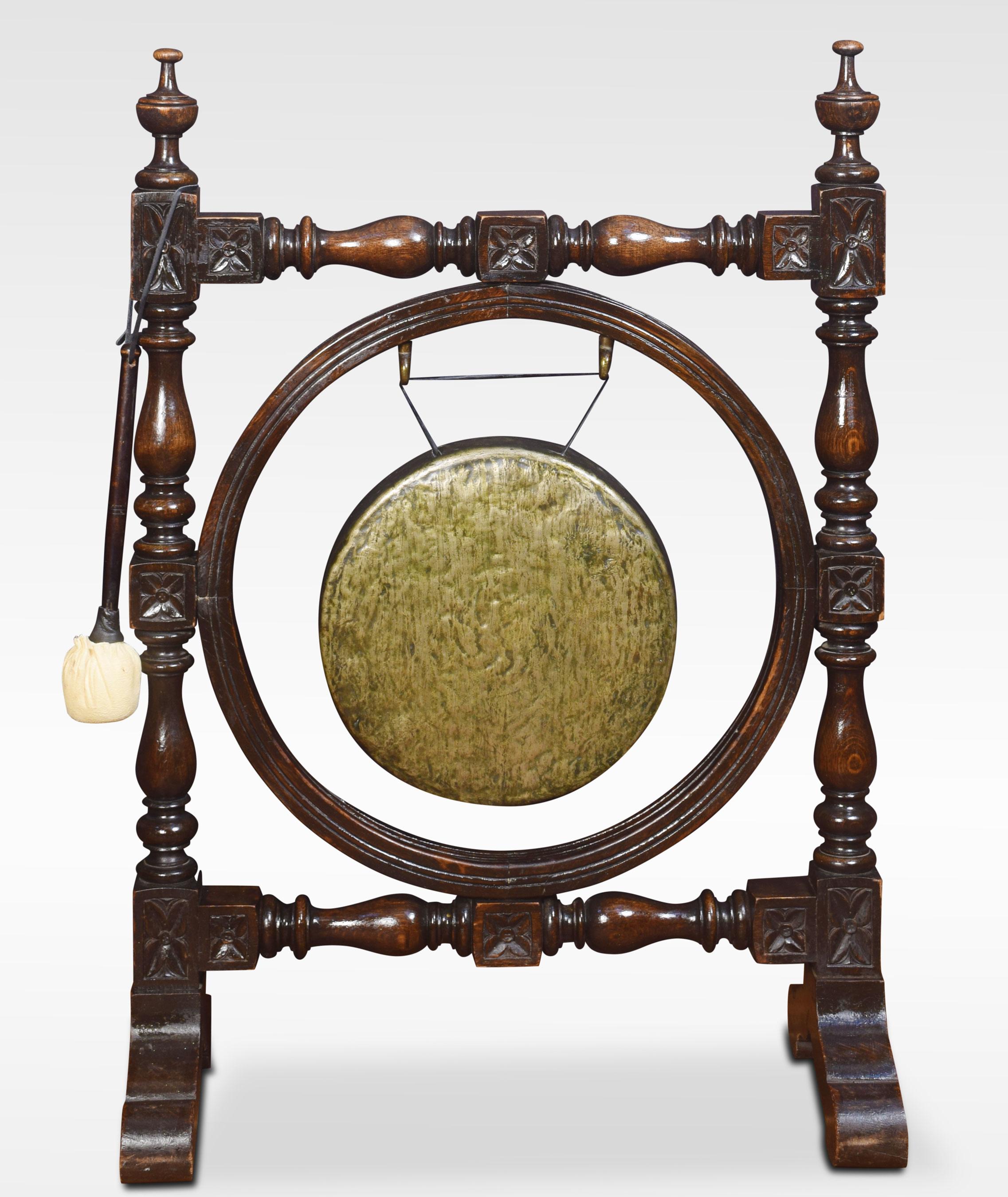 antique dinner gong