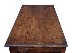 Carved Oak Gothic Revival Cupboard