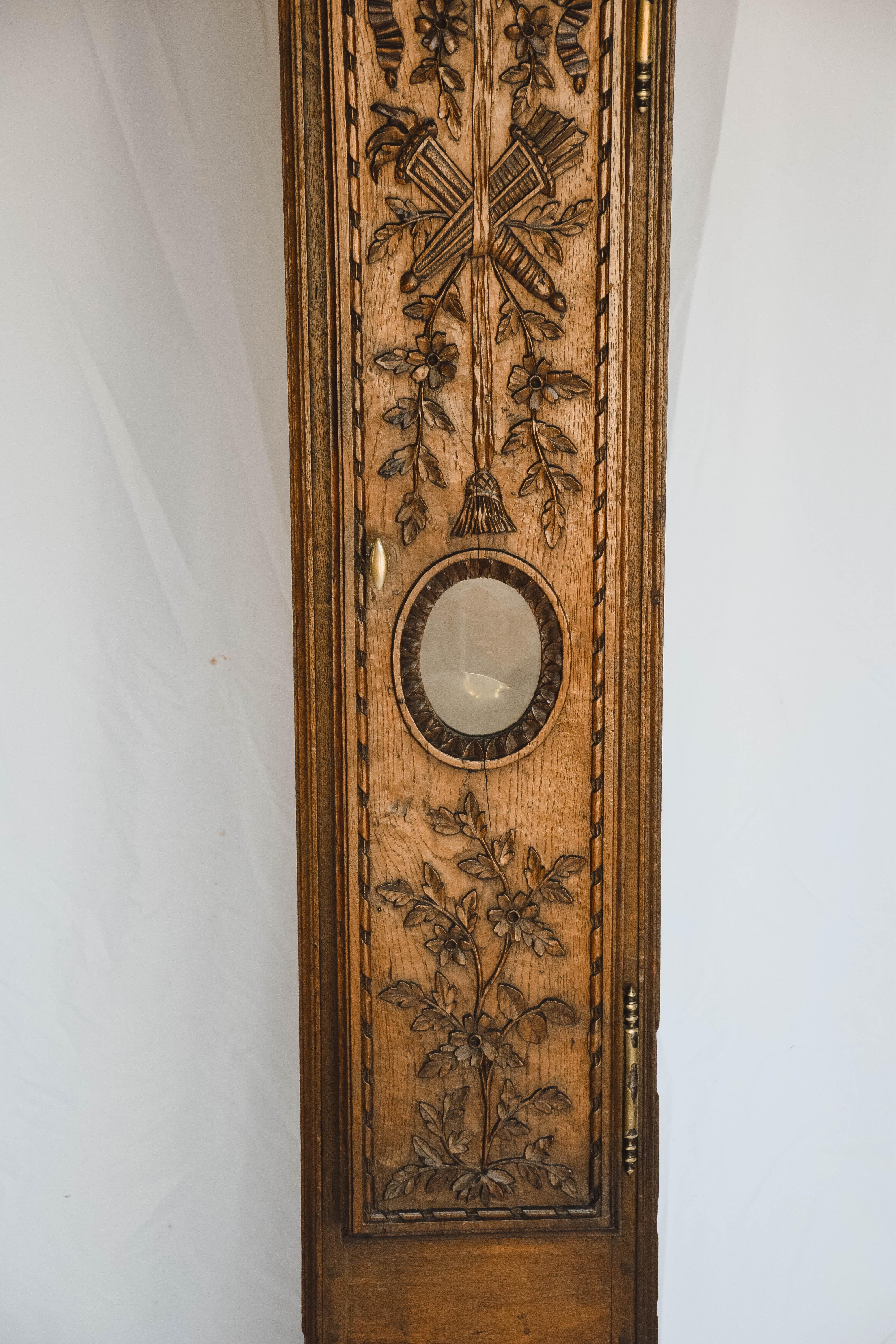 Other Superb Carved 18th c French Lantern Clock Case with Movement