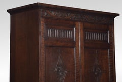 Carved Oak Hall Robe