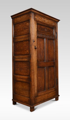 Carved Oak Hall Robe