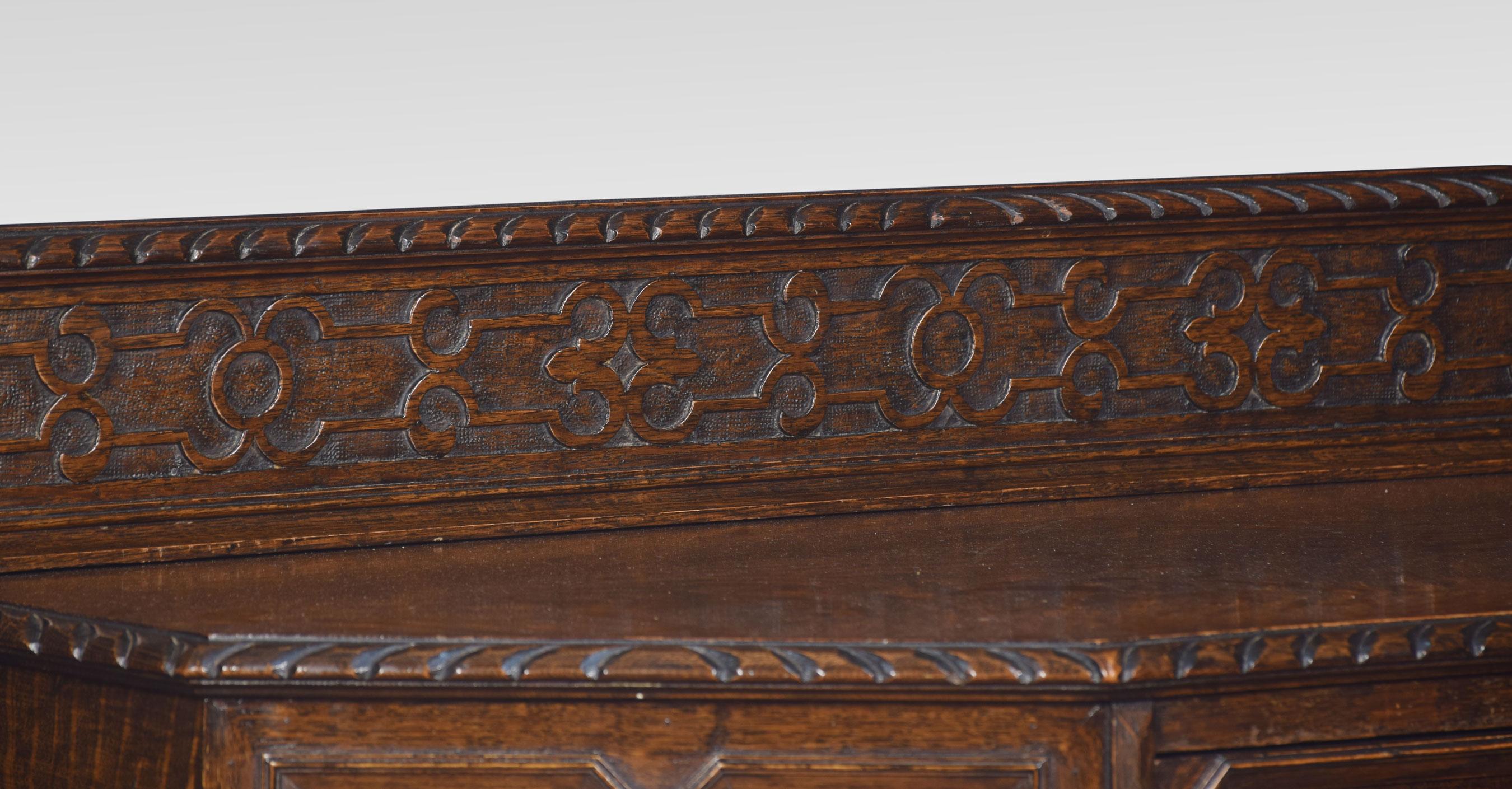Carved Oak Hall Table In Good Condition In Cheshire, GB