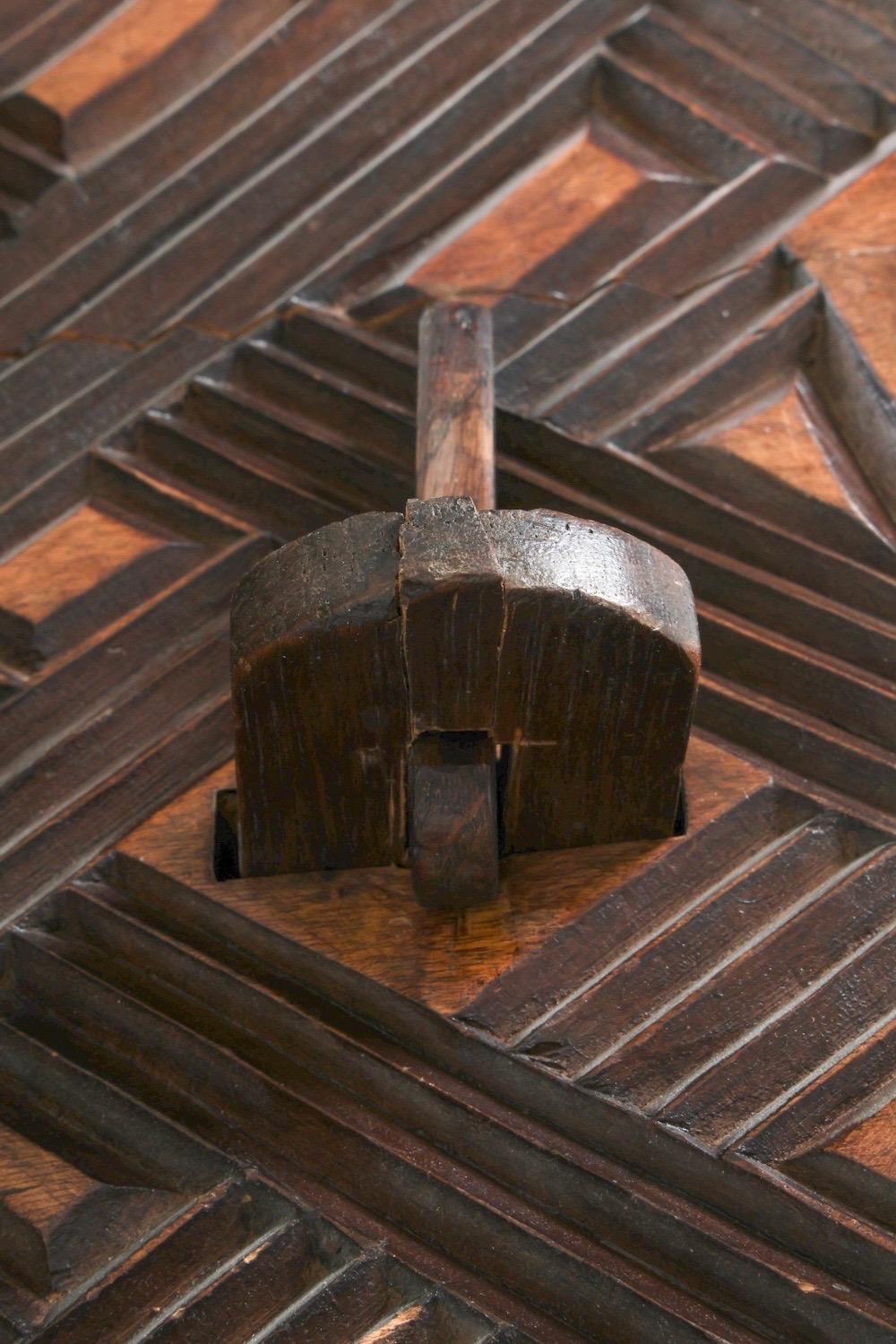 Carved Oak Moorish Style Coffee Table 9