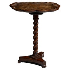 Carved Oak Tray Table, England circa 1850 Carved Oak Tray Table, England circa 1850