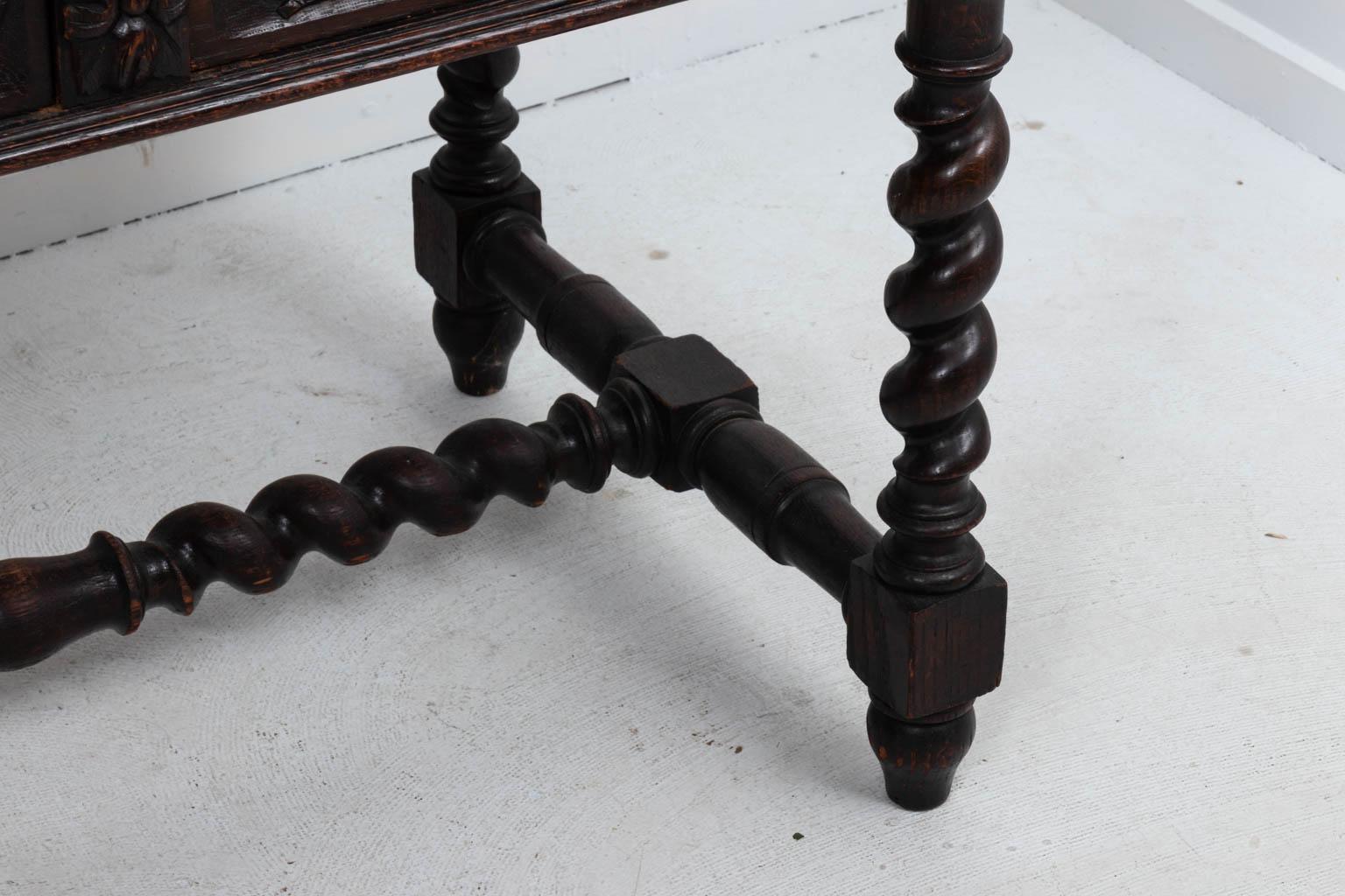 Carved Oakwood Table 7