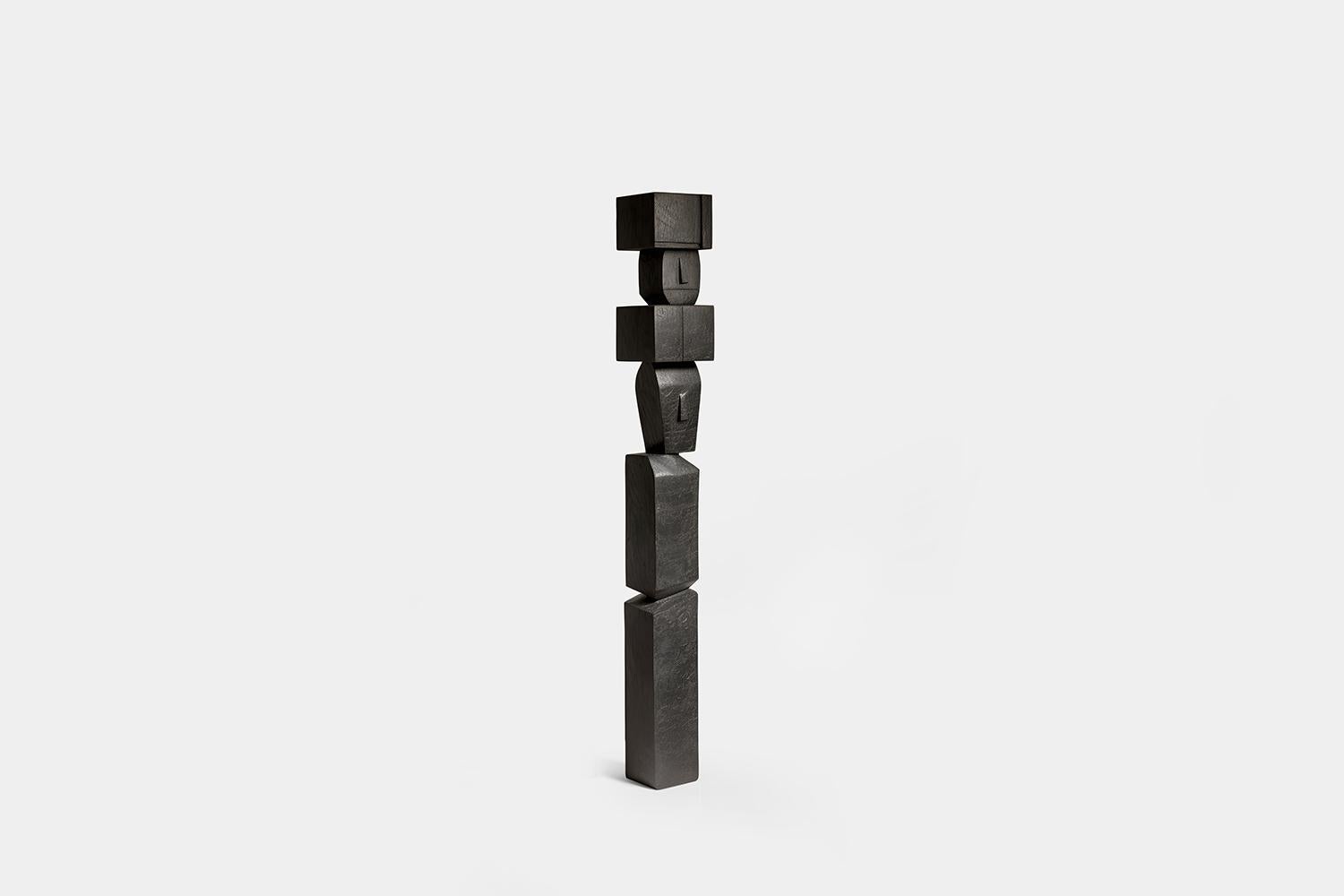 Monumental Wooden Sculpture Inspired in Constantin Brancusi Style, Unseen Force 26 by Joel Escalona


This monolithic sculpture, designed by the talented Artist Joel Escalona, is a towering example of beauty in craftsmanship. Hand and digital