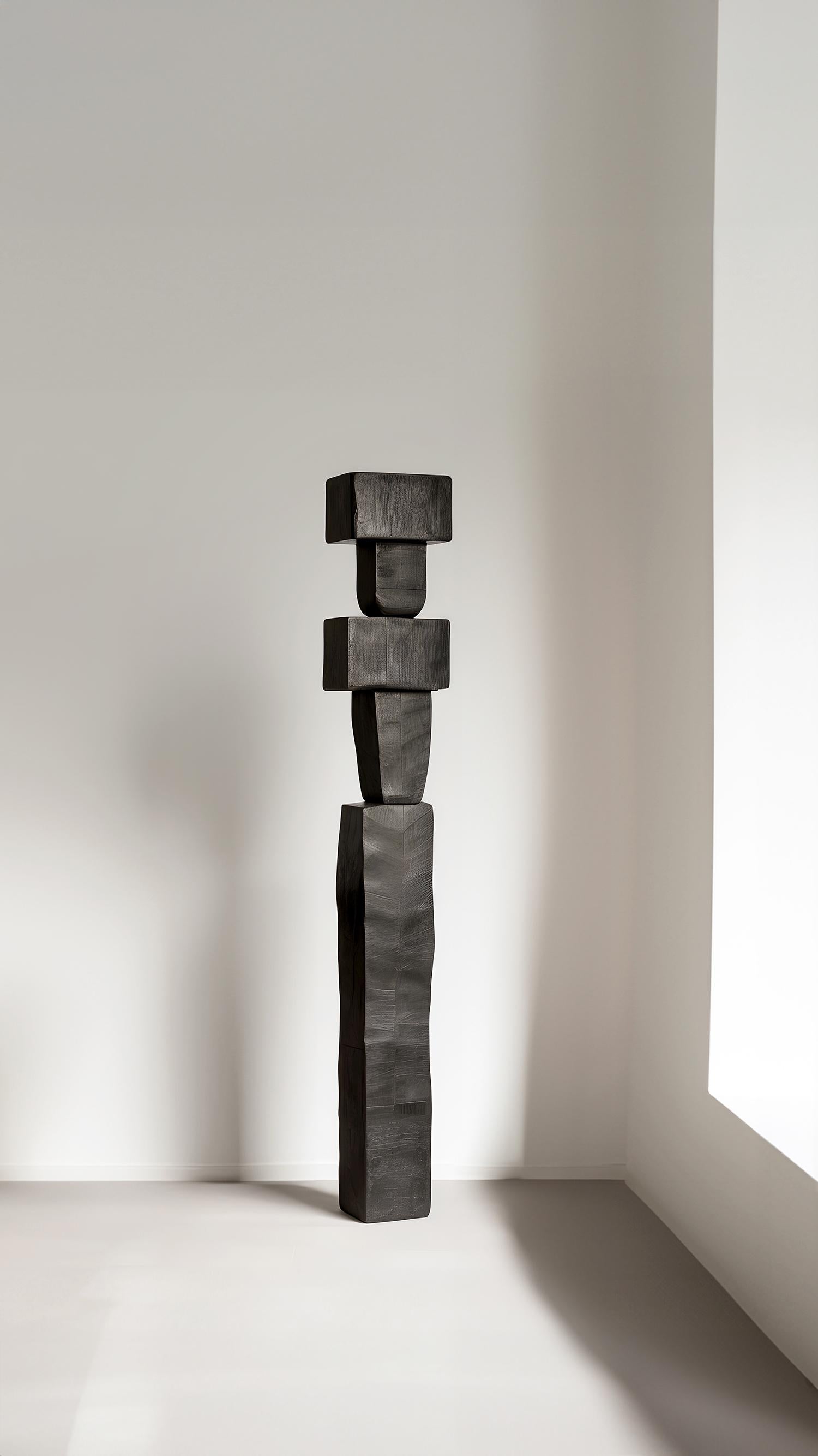 Sculpture monumentale en bois inspirée de Constantin Brancusi, Force 26 invisible Neuf - En vente à Estado de Mexico CP, Estado de Mexico
