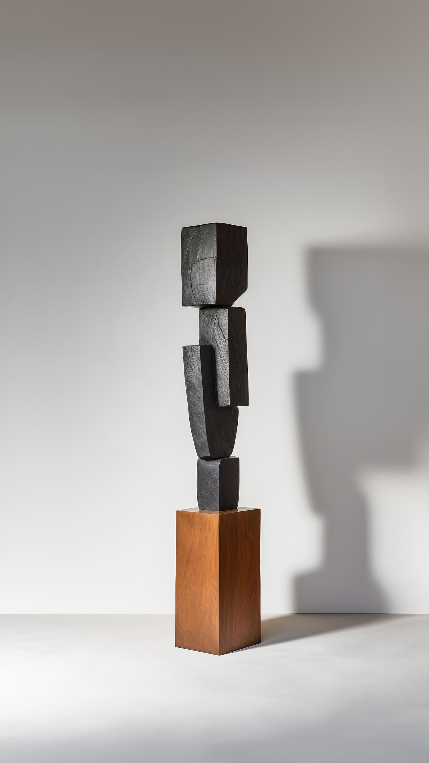 XXIe siècle et contemporain Sculpture monumentale en bois inspirée du style de Constantin Brancusi, 27 en vente