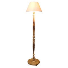 Carved Oriental Style Floor Lamp, Standard Lamp