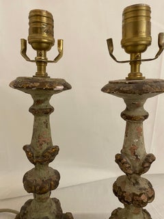 Carved Pair of Sconces
