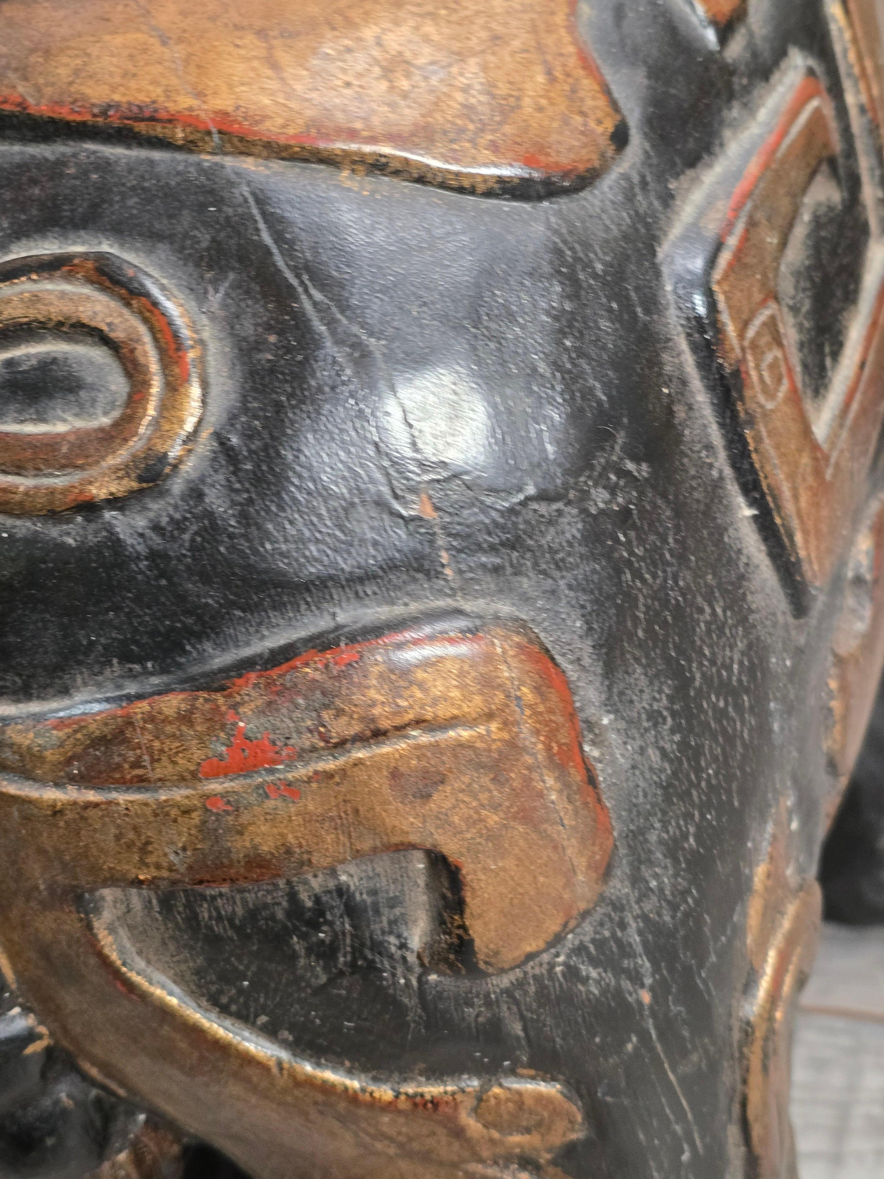 Gilt Carved Patinated Lacquer Elephant Occasional Tables For Sale