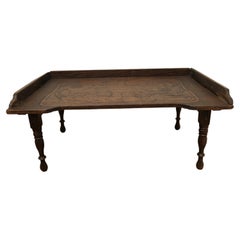 Carved Pine Breakfast Bed Tray Table