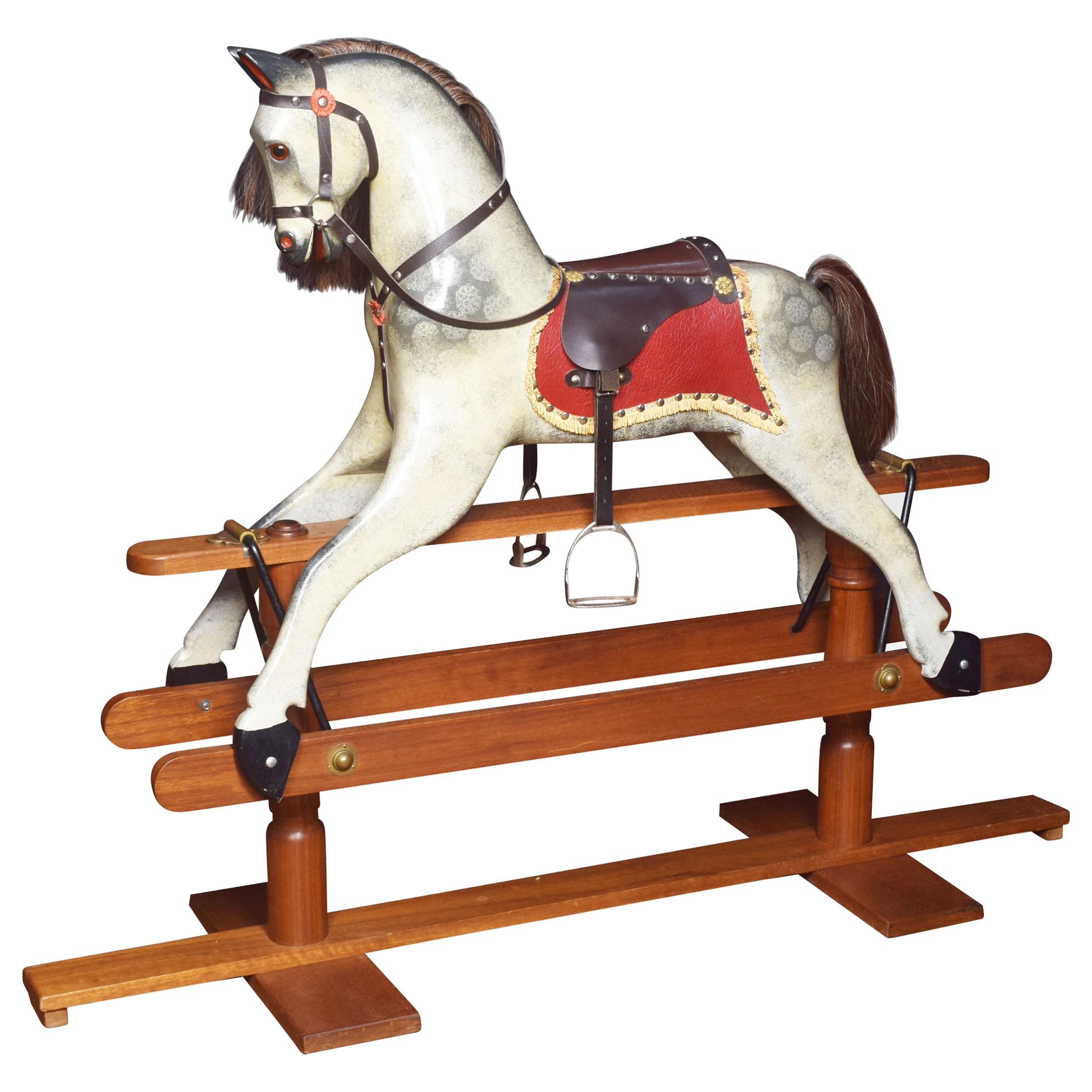 Details about   Rocking horse Laura from solid pine 