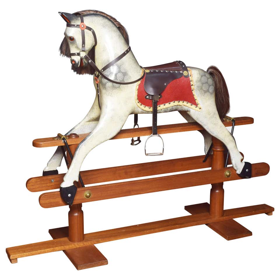 Antique Rocking Horse - 79 For Sale on 1stDibs | antique rocking horse ...