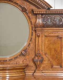 Carved Pollard Oak Sideboard