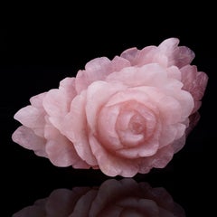 Carved Rose Quartz 1.85 Kg