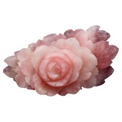 Carved Rose Quartz 1.85 Kg