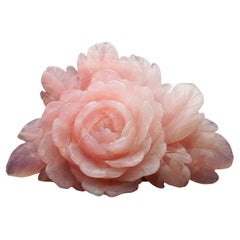 Carved Rose Quartz 2.22 Kg