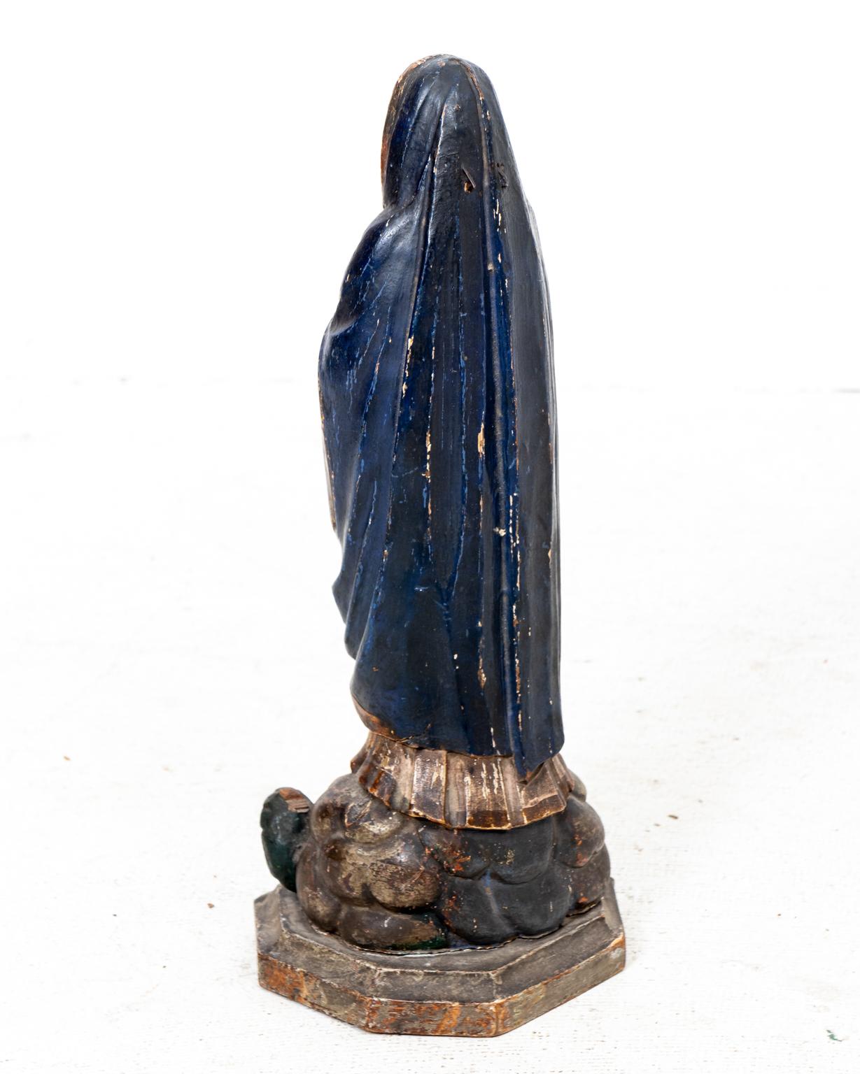 Carved Saint Margaret of Antioch Statue For Sale at 1stDibs | st ...