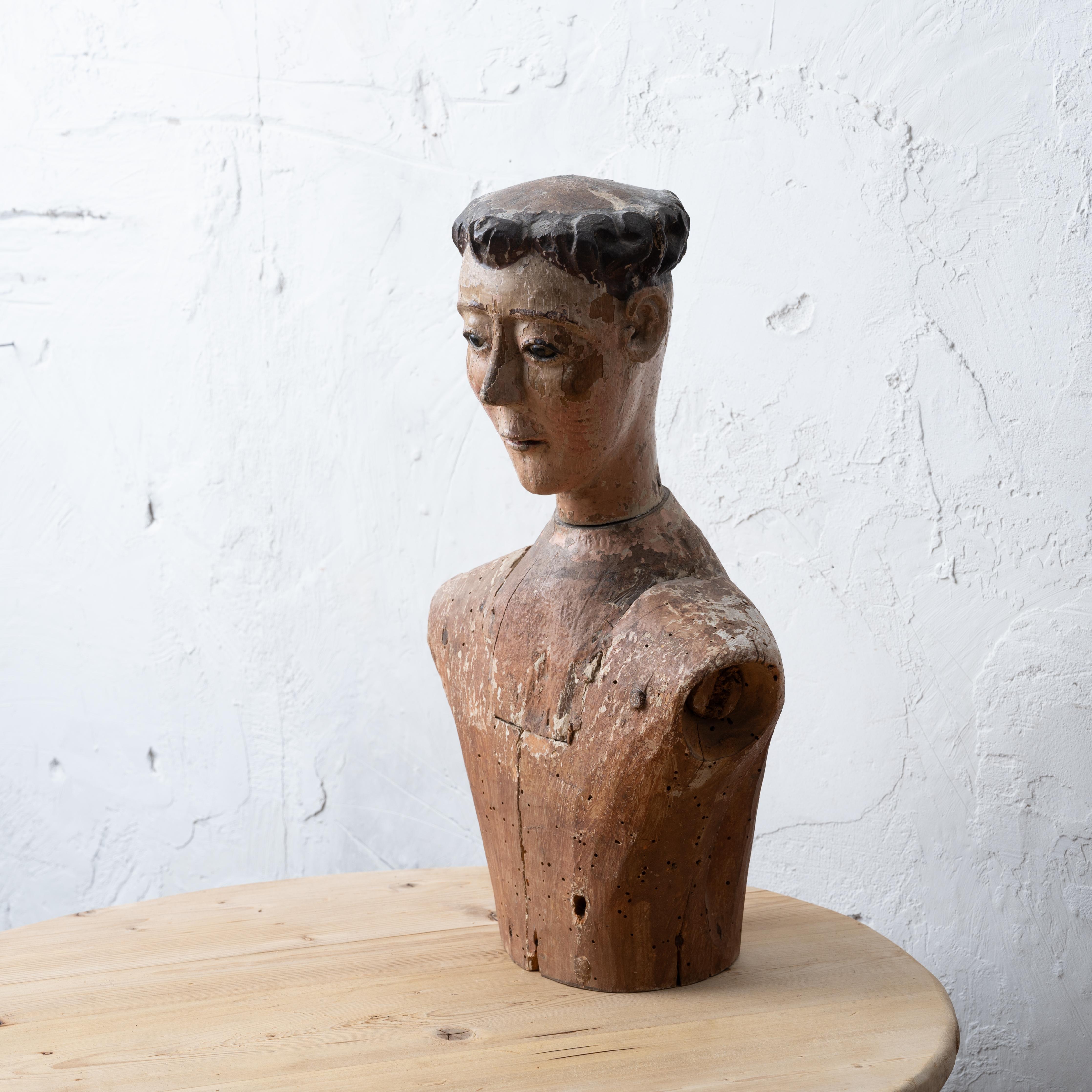 Santos tallados, siglo XVIII en venta 3
