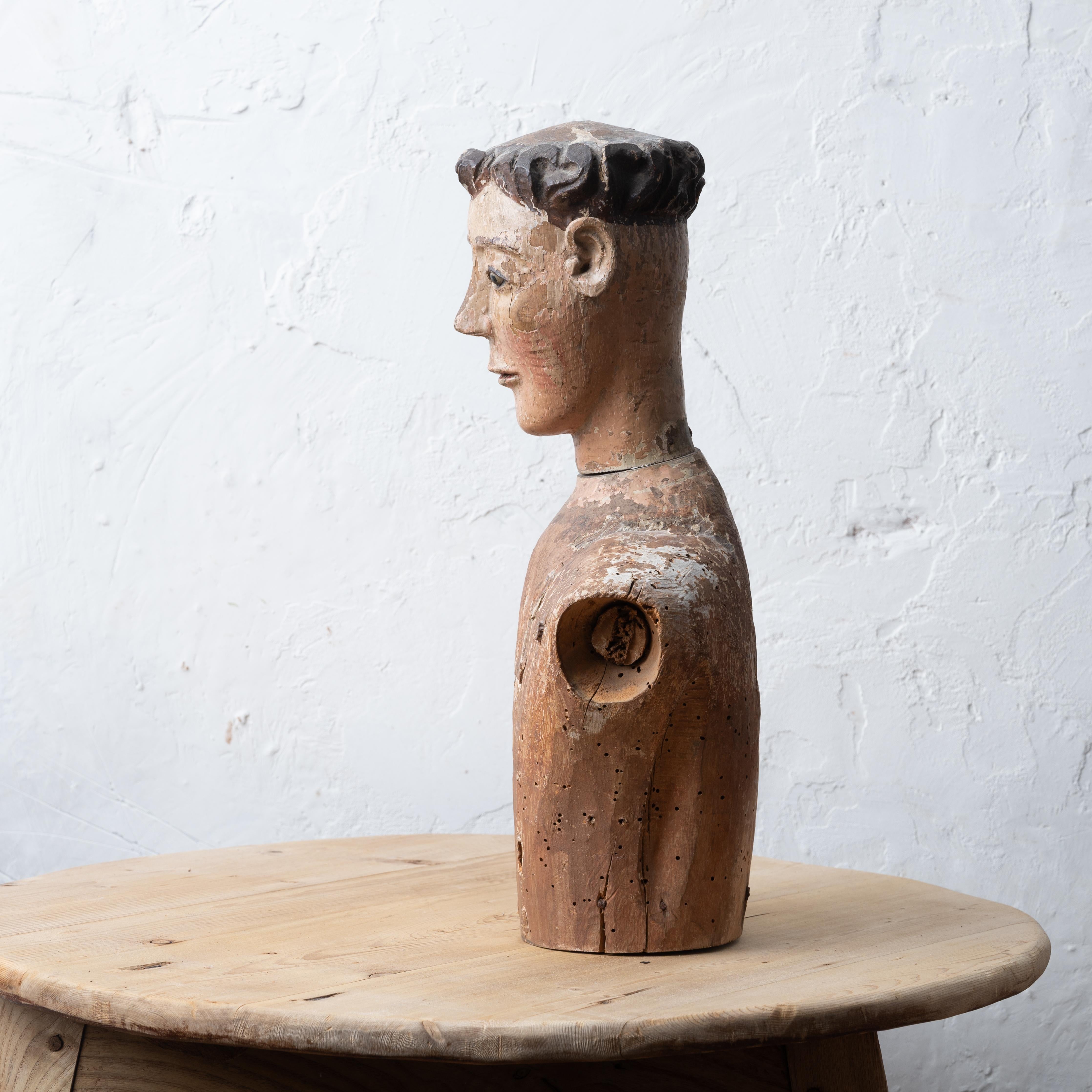 Santos tallados, siglo XVIII en venta 5