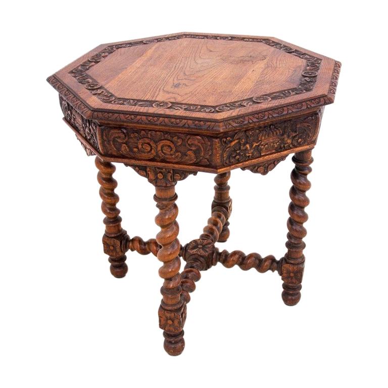 Carved Side Table, France, circa 1910 For Sale