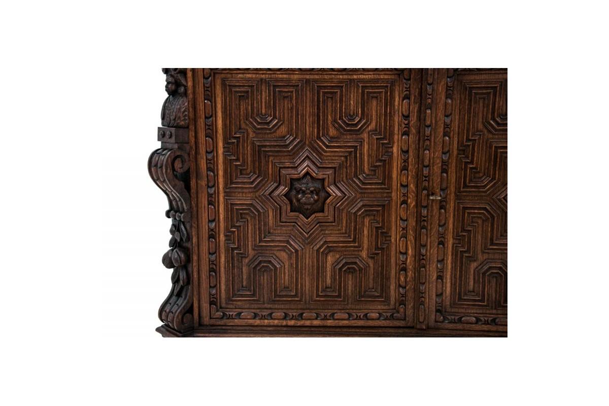 Credenza intagliata, Francia, 1880 circa in vendita 4