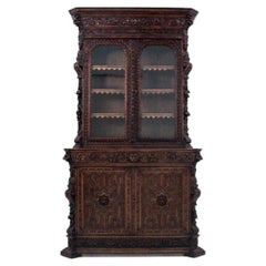 Geschnitztes Sideboard, Frankreich, um 1880