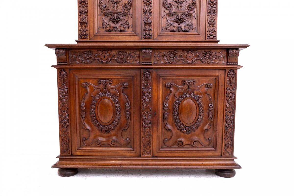 Renaissance Carved sideboard, France, ca. 1870. For Sale