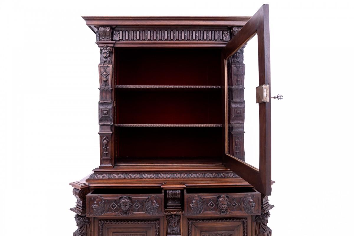 Geschnitztes Sideboard, Frankreich, ca. 1880. im Angebot 4