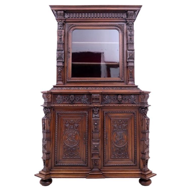 Buffet sculpté, France, vers 1880.
