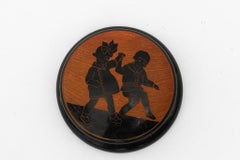 Carved small art deco box around 1920s