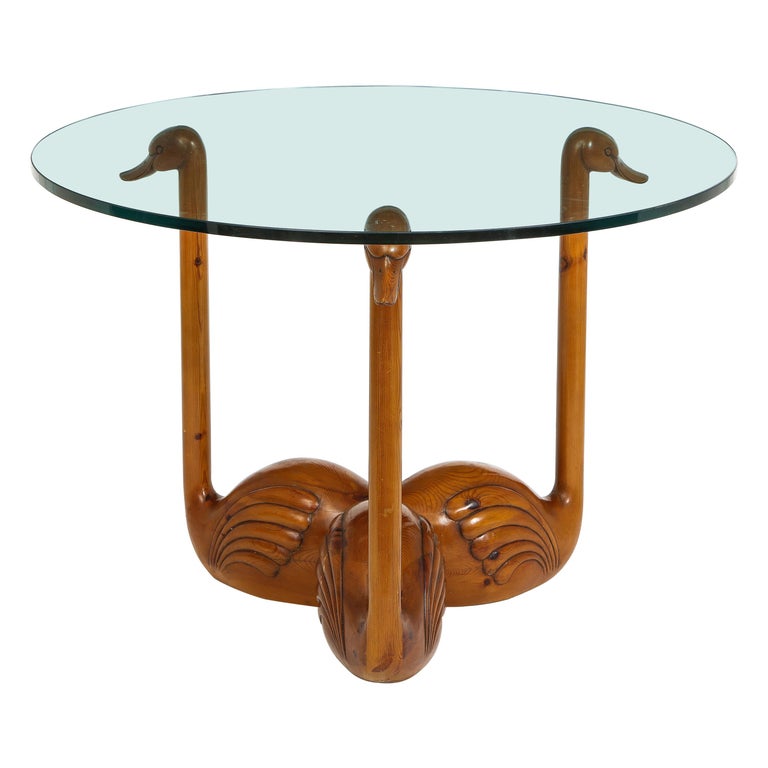 Swan table, 1960s, offered by FERRER