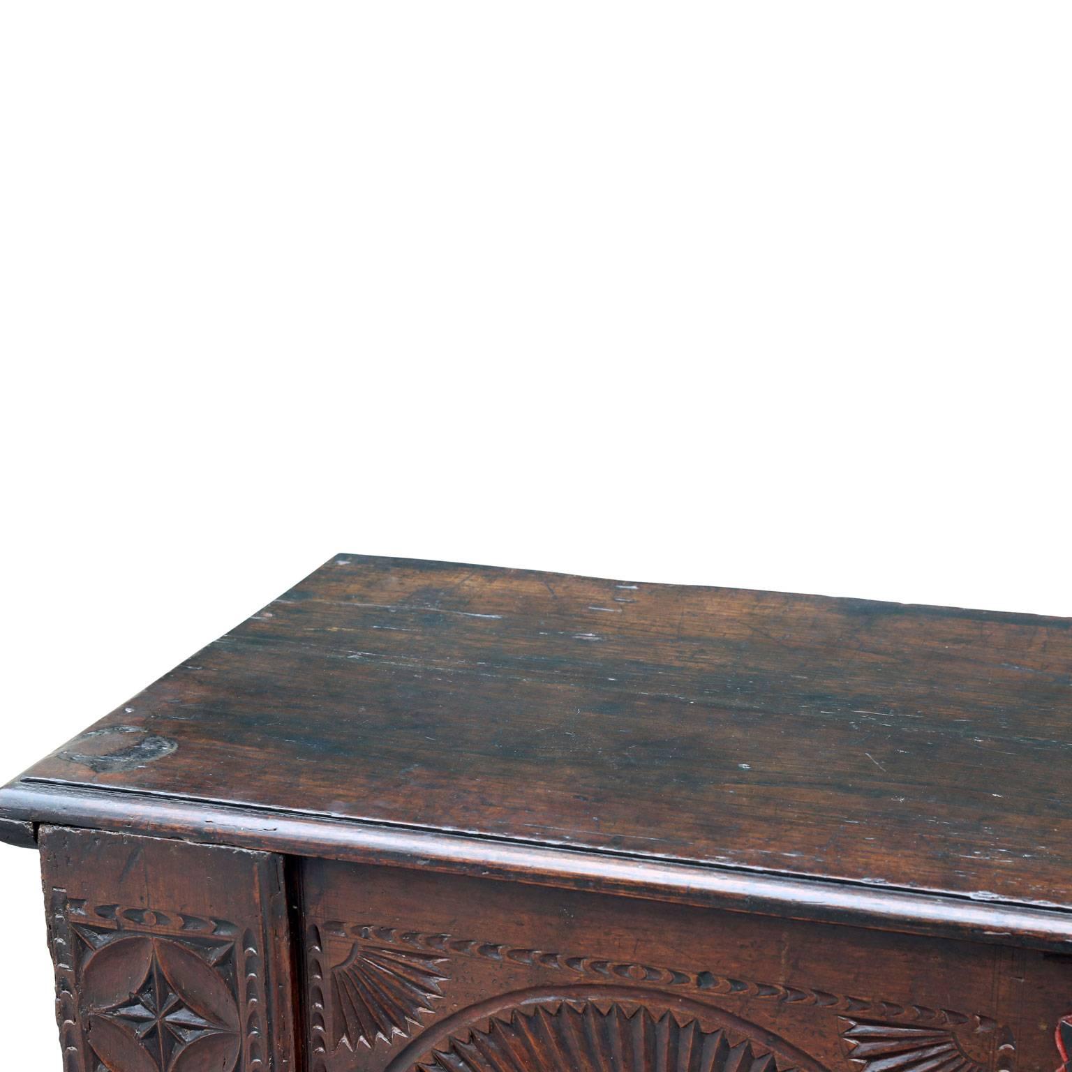 Carved Spanish Chest 1