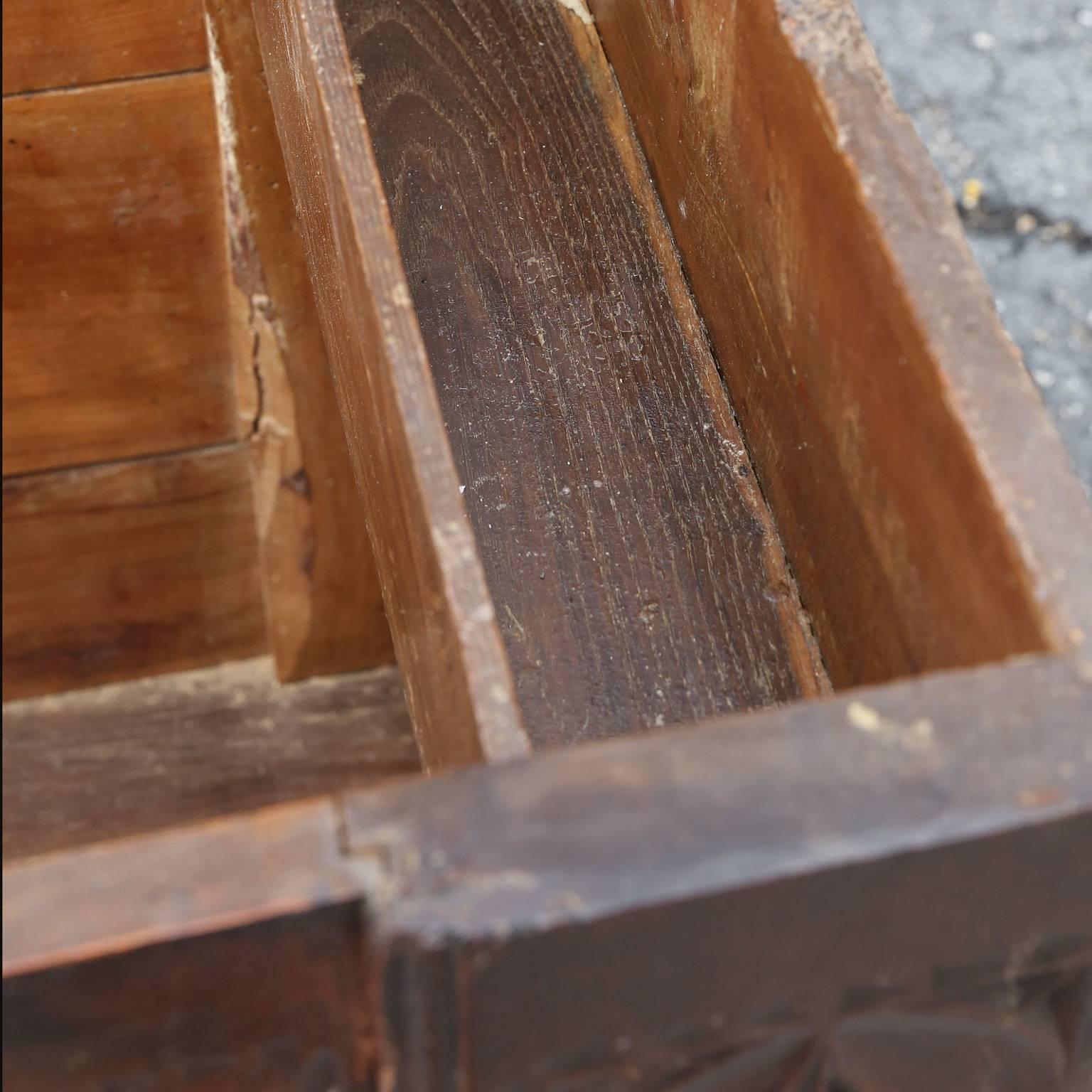 Carved Spanish Chest 2