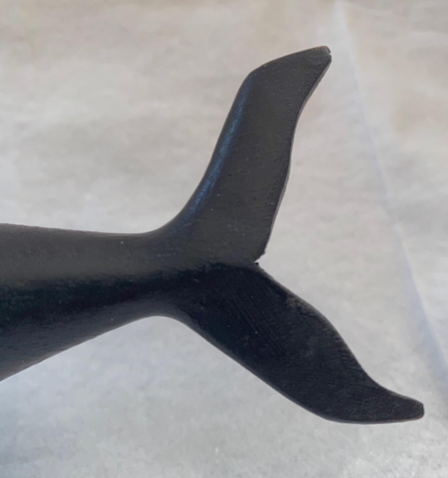 American Carved Sperm Whale by William Shepard, circa 1950s