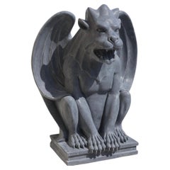 Carved Stone Grotesque Gargoyles