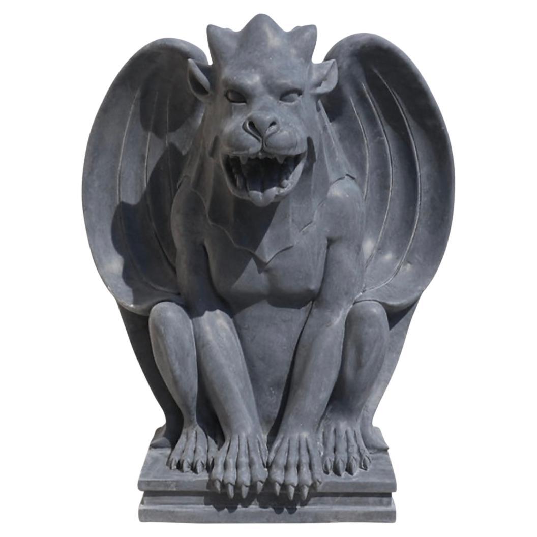 Carved Stone Grotesque Gargoyles In New Condition In Southall, GB
