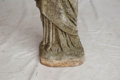 Carved Stone Jesus Garden Statue