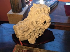 Carved Stone Lion