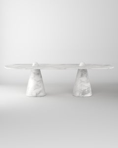 Carved Stone Mendes Console Table by Studio Orth