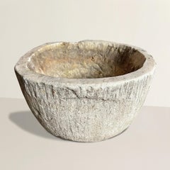 Carved Stone Planter