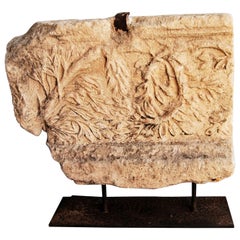 Carved Stone Plaque Antique Period