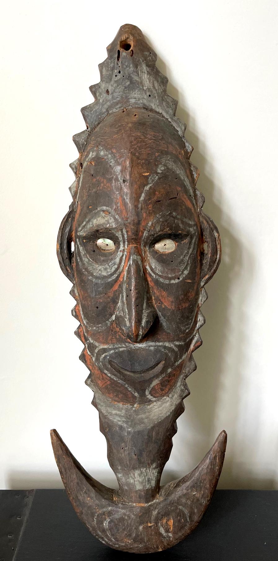 Carved Suspension Hook Figure Papua New Guinea 1
