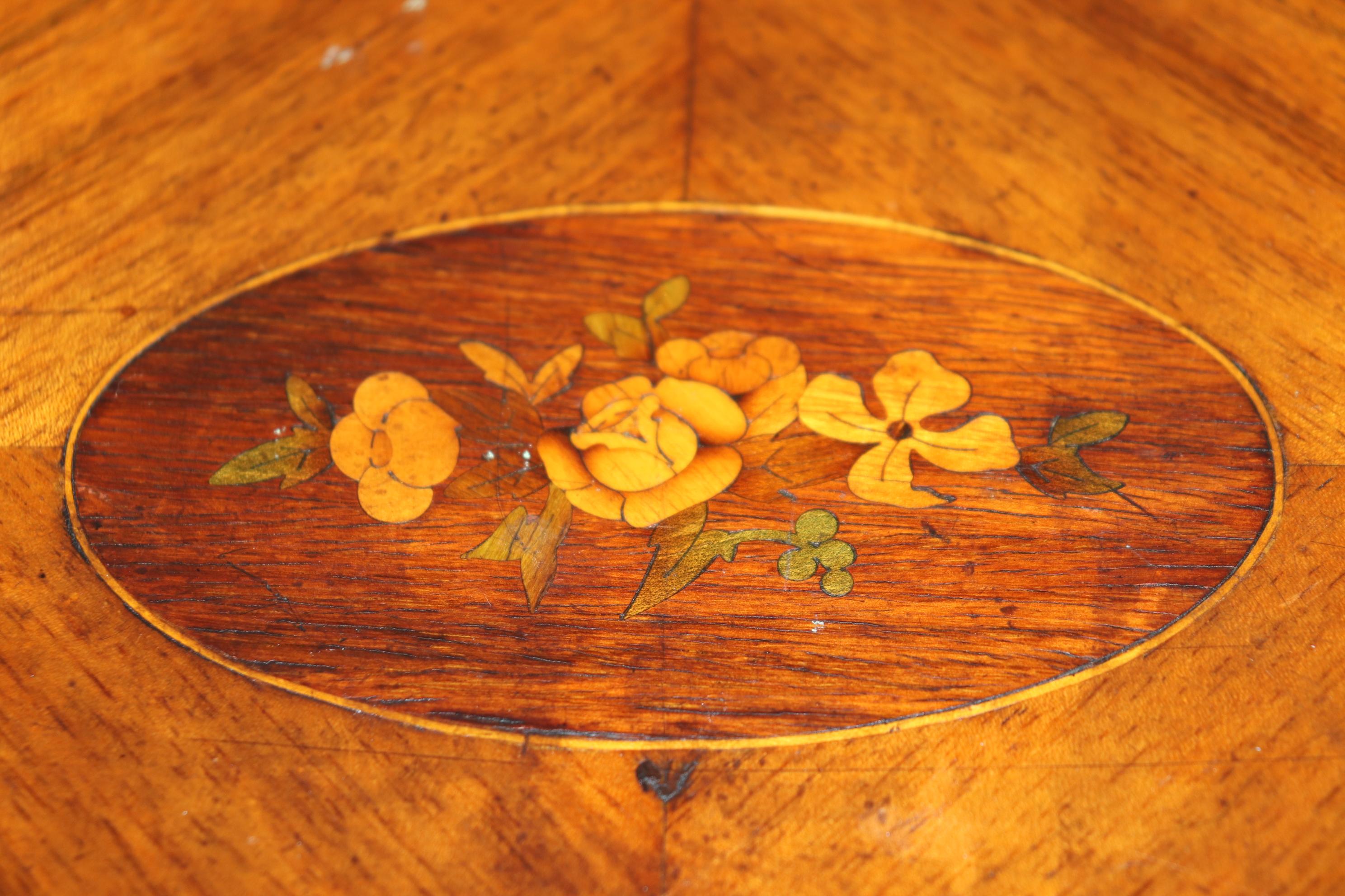 Late Victorian Carved Swans Walnut Inlaid American Victorian Center Coffee Table Manner Pabst