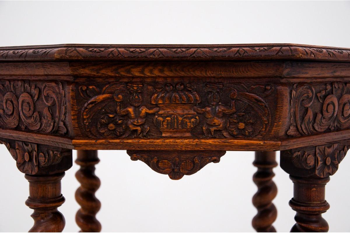 French Carved table, France, circa 1910. For Sale