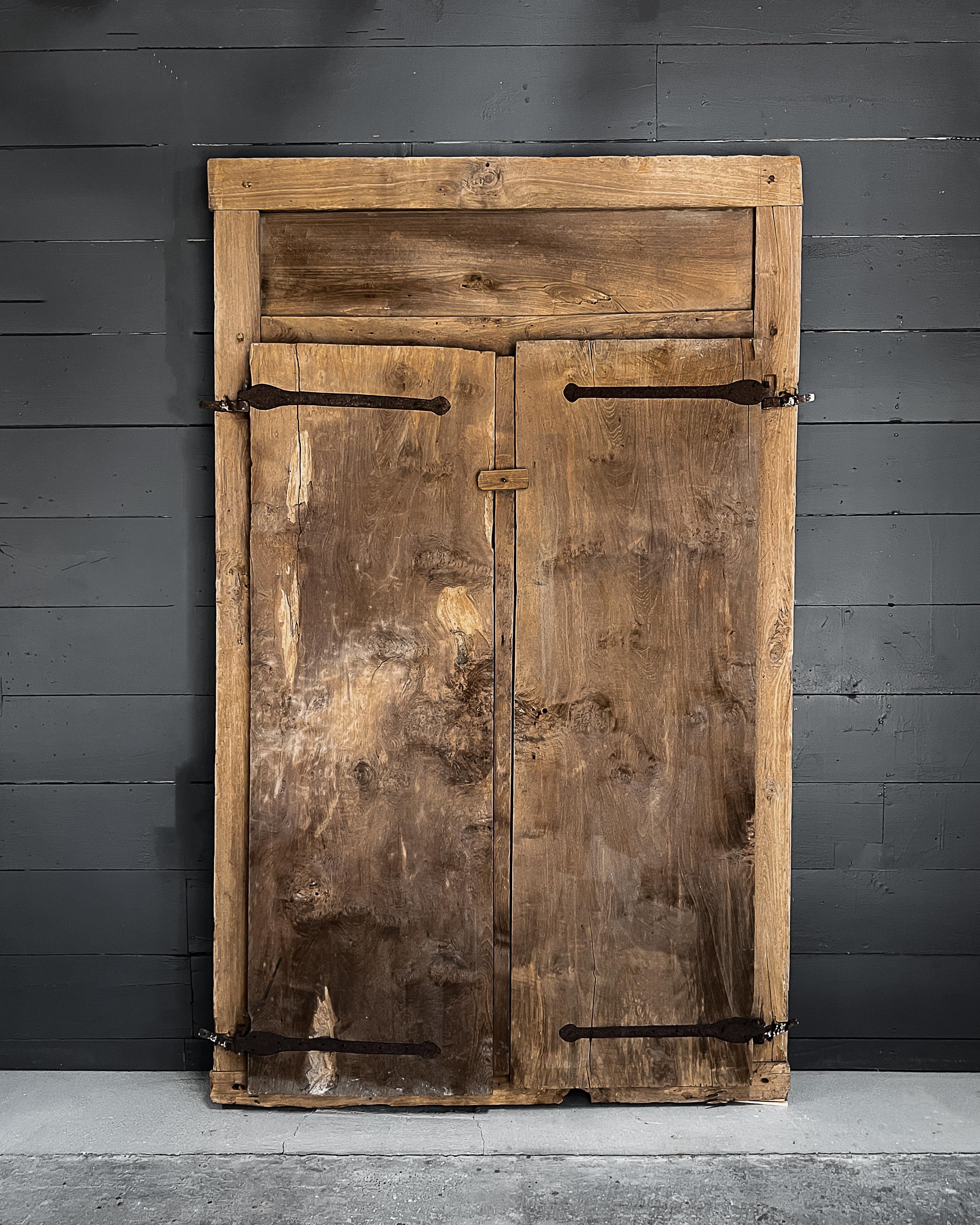 Carved Teak Wood Door and Frame at 1stDibs