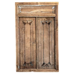 Antique Carved Teak Wood Door and Frame