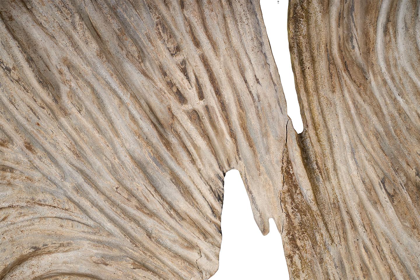 Geschnitzte Teak Wood Wandtafel auf Stand im Angebot 3