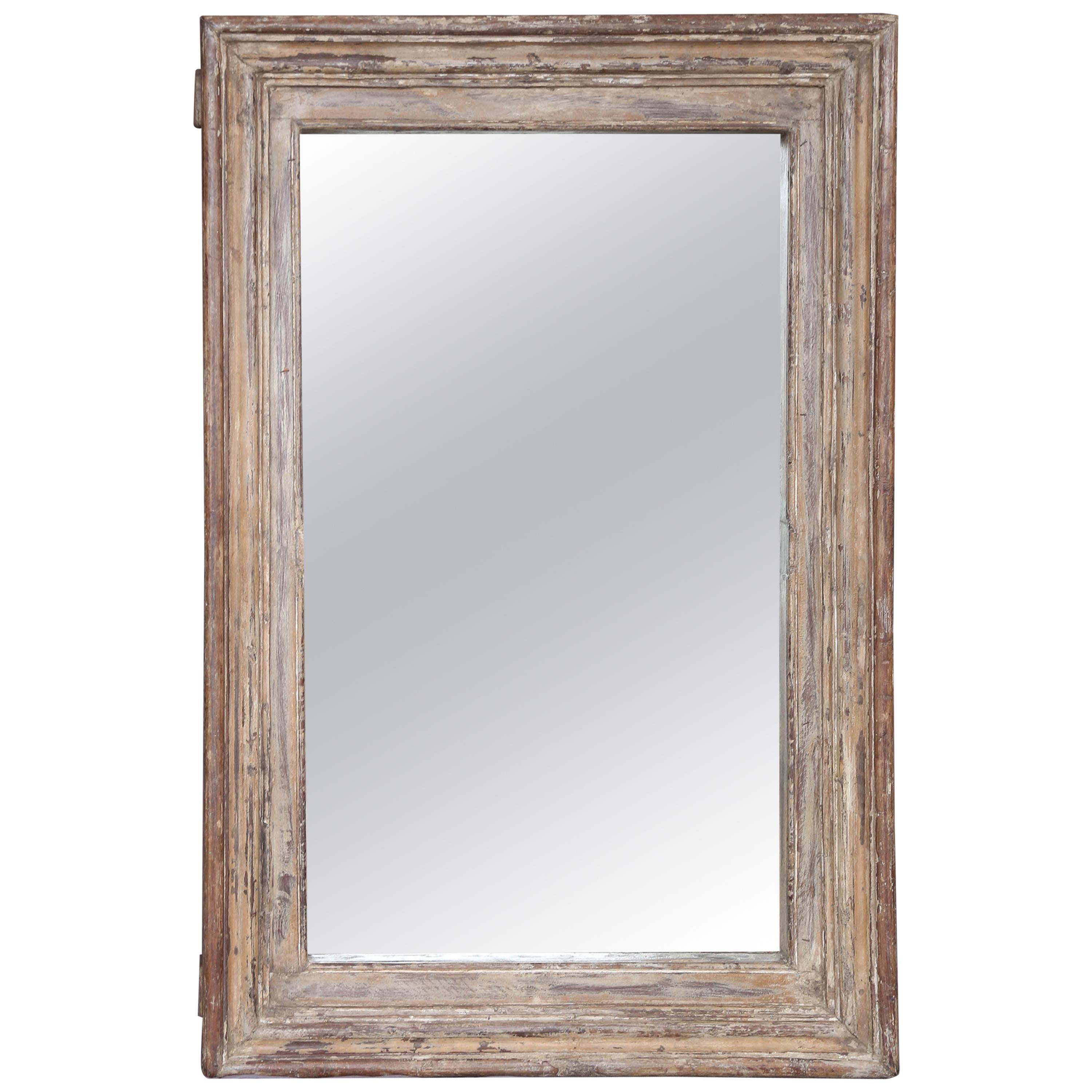 Carved Teak Wood Window Frame of 1840s Home Used as Frame for This